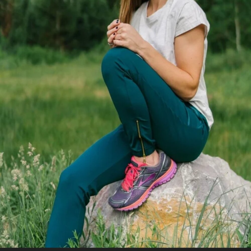 Zyia Active Dark Teal Peak Joggers XXXL